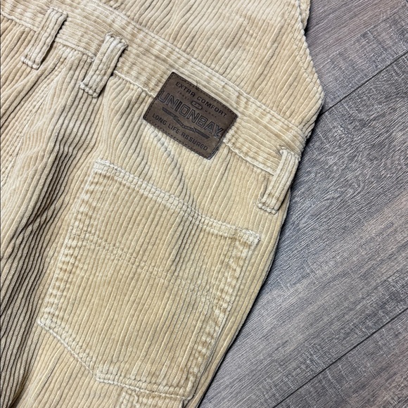 Vintage UNIONBAY Tan Corduroy Overalls - Picture 11 of 15